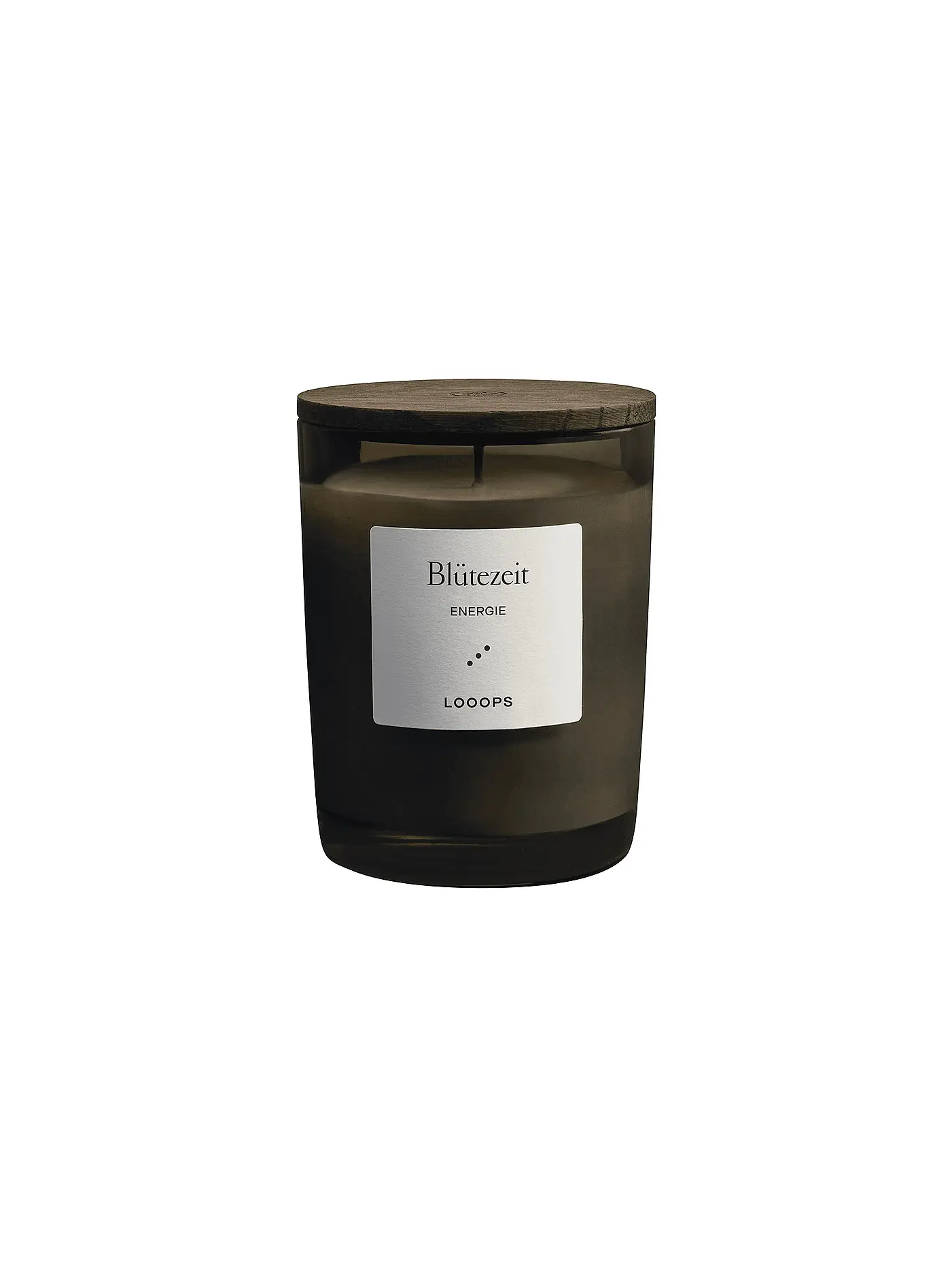 LOOOPS | Duftkerze 250g  EINKLANG | dunkelgrün